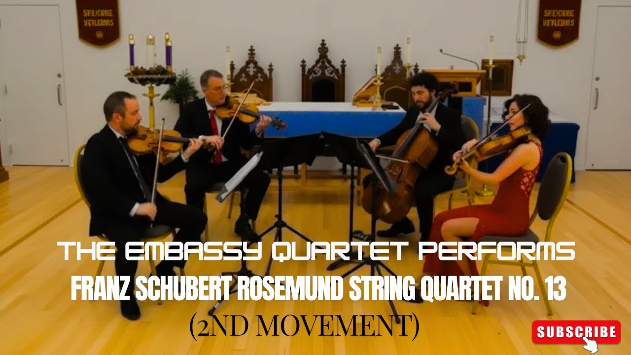 Schubert — “Rosamunde” Quartet, II.