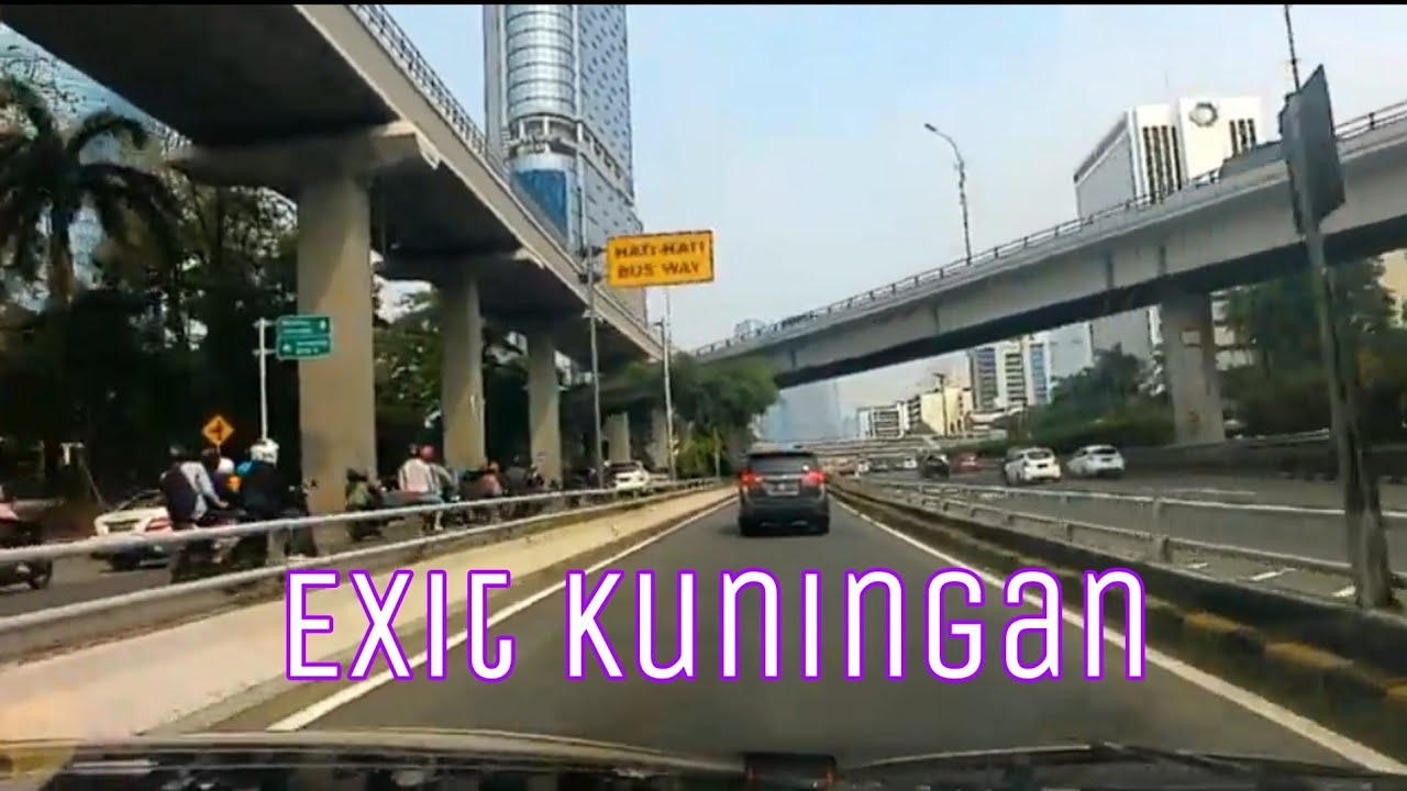 Tol dalamkota cawang- exit Kuningan Rasuna said ll #bpro5alphaedition #autovlog #officehours