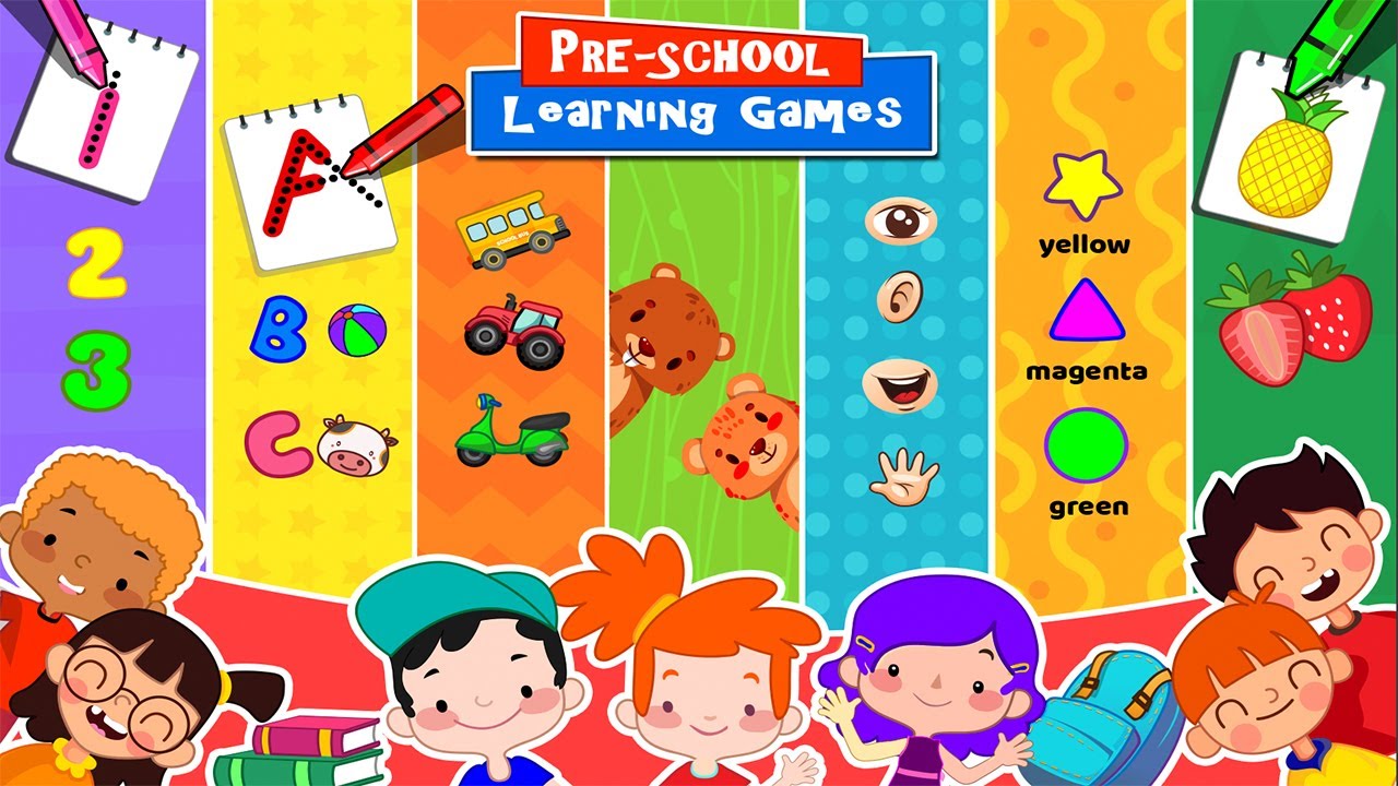 Игра Preschool game. Игры на знание цвета. Computer games for preschoolers. 10prescool games apps for Android Kids game. Kids games полная