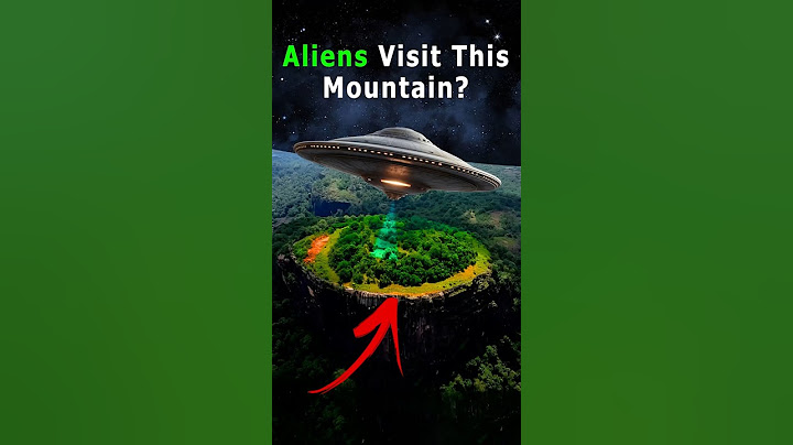 Is this why aliens visit here? 👽