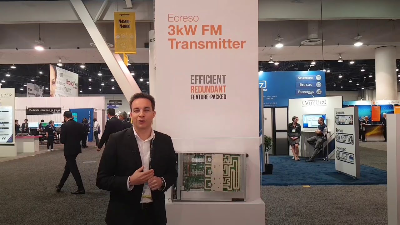 ECRESO 3kW FM TRANSMITTER 