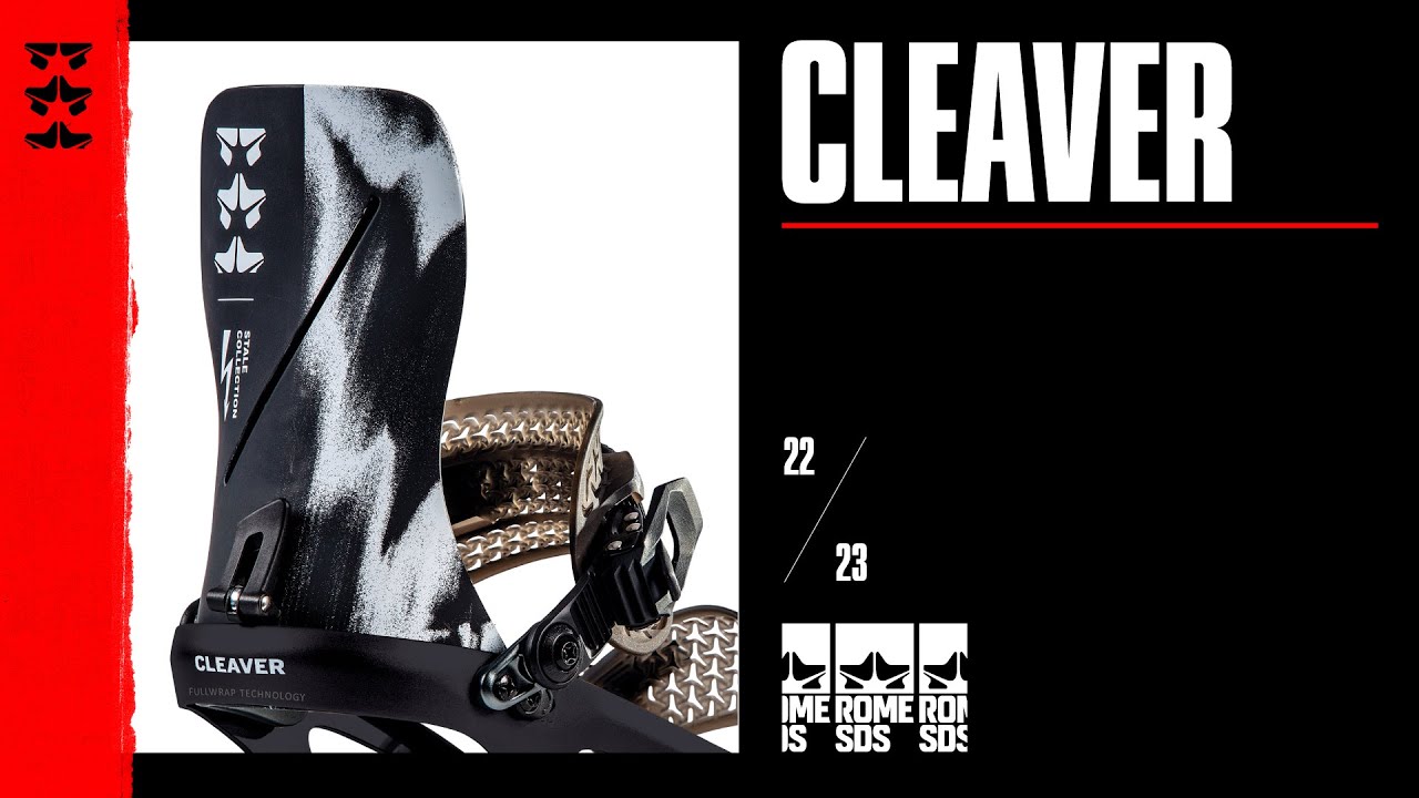 2023 Rome Cleaver Snowboard Bindings - YouTube