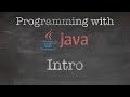 Object Oriented Programming with Java: 1. Intro