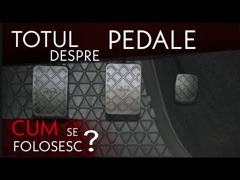 Video: Care sunt pedalele dintr-o mașină?