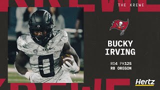 Bucs Draft Bucky Irving 125th Overall | 2024 NFL Draft | Tampa Bay Buccaneers