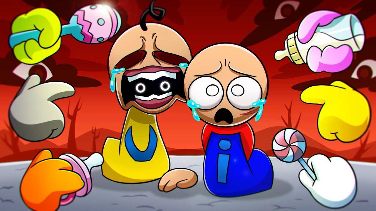 УПИН и ИПИН: РАЗНОЕ ВОСПИТАНИЕ! Incredibox Sprunki анимации