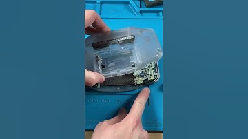 Cleaning a DISGUSTING GBA Power Switch! #Shorts #Satisfying #Repair