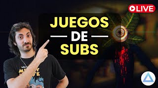 🔥 PROBANDO JUEGOS DE SUSCRIPTORES 🎮 | Directo | CanaryAwards