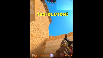 CS2 DUST2 1v3 CLUTCH!! #csgo #csgomemes #cs2 #cs2clips #csgomoment #csgoclips #cs2moments