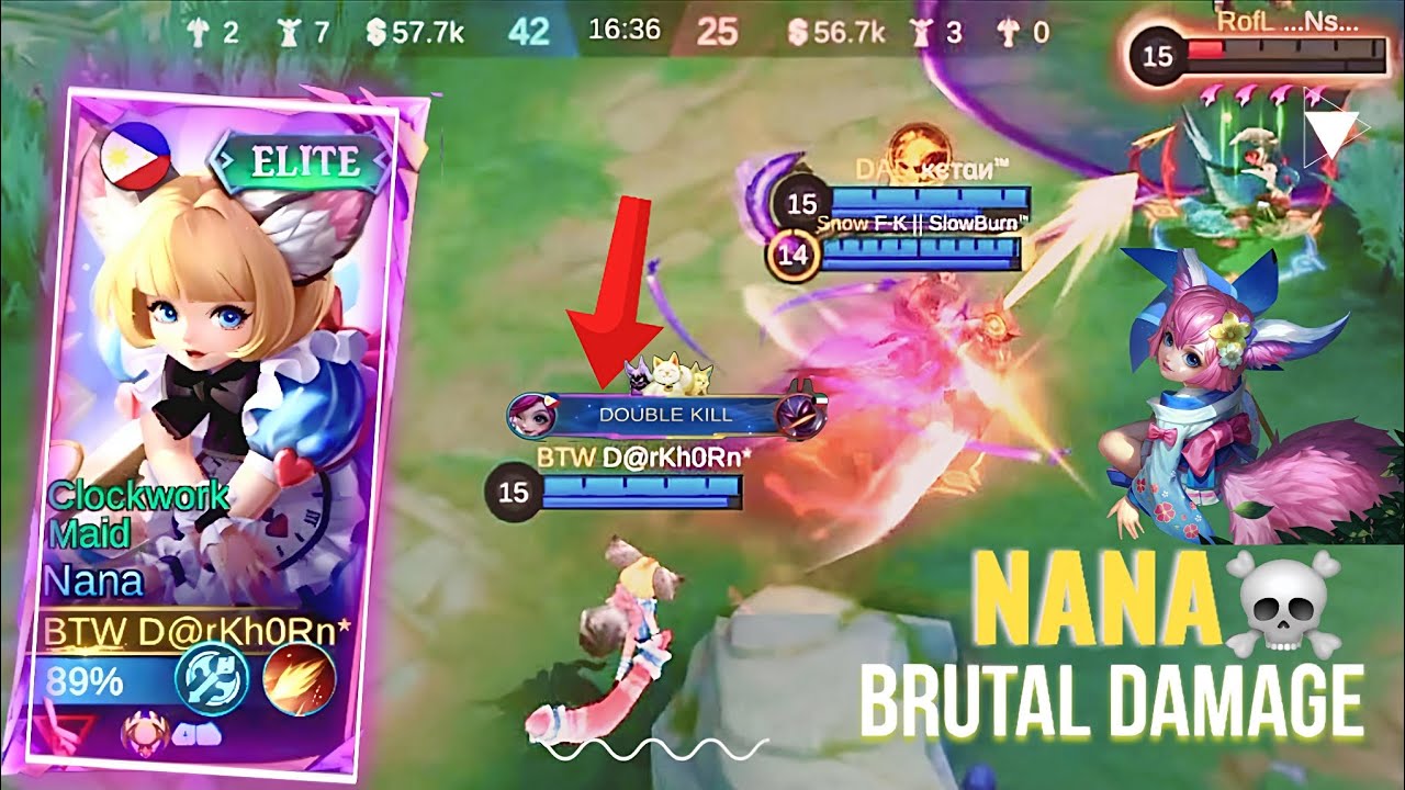 Mythic Ranked Nana Gameplay 2026🔥 Savage + Best Build Guide #mobilelegends #mlbb #nana #viralvideo
