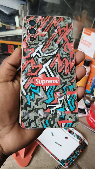 Vivo v23 back skin🔥...#aamjahemunde #smmobileandcomputer #trending #shorts #viralvideo #phonk