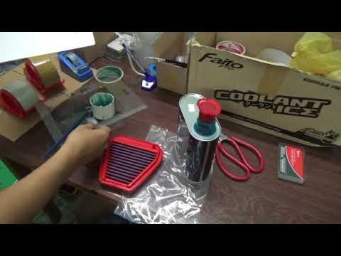 Video Tẩm dầu cho lọc gió độ - youtube