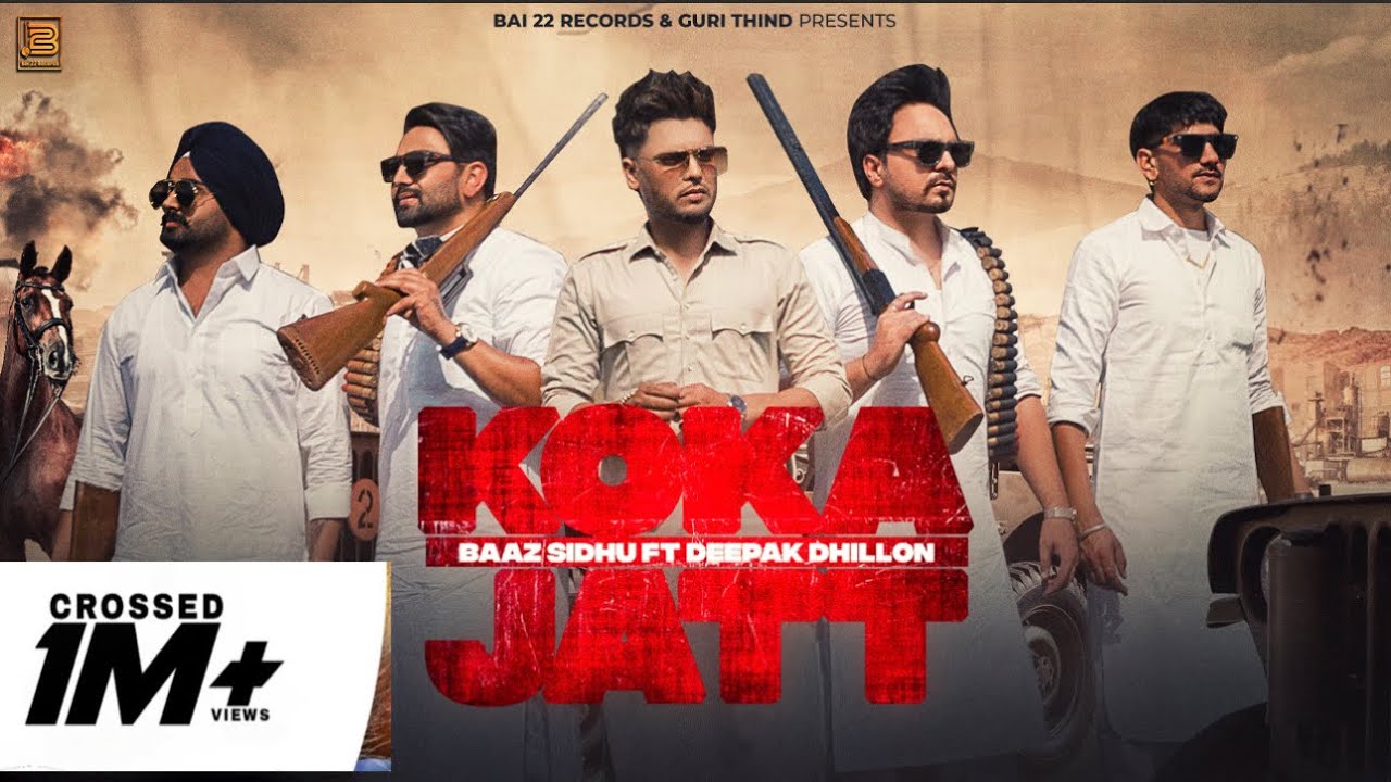 New Punjabi song 2023 | Koka Jatt - Baaz Sidhu ft Deepak Dhillon - Mahi Sharma | Latest Punjabi song