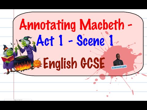 Video: Pada set macbeth?