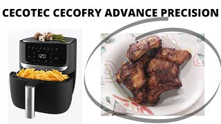 Review Cecofry Advance Precision  FREIDORA DE AIRE y 2 recetas 