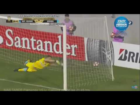 Gol de Diego Torres  - Dep Iquique 2 x 1 Gremio - Copa Libertadores