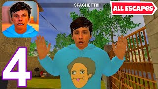 Vloggerboy Runaway - Gameplay Walkthrough Part 4 - FULL GAME: All 3 Escapes (iOS,Android)