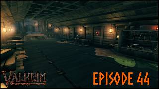 The World's Longest Longhouse - Valheim Creative Build Stream Ep44