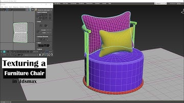 From Zero to Hero | How To UV Unwrap a  Furniture Chair in 3dsmax.