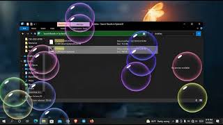 Bubble Effect On Windows Pc's Screen Without Any Software #shorts screenshot 4
