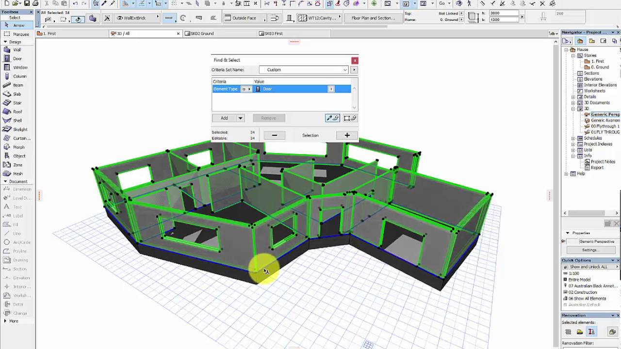 ArchiCAD to Laser Cutter Floor Plan (via Adobe