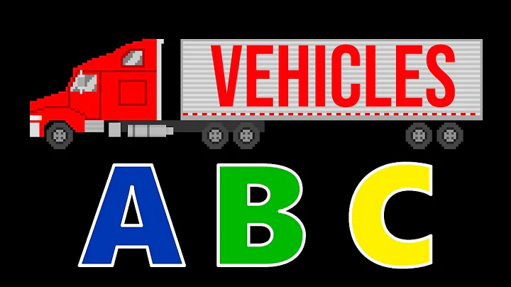 Vehicles ABC Song - Learn the Alphabet with Street Vehicles - Cars & Trucks - The Kids' Picture Show
