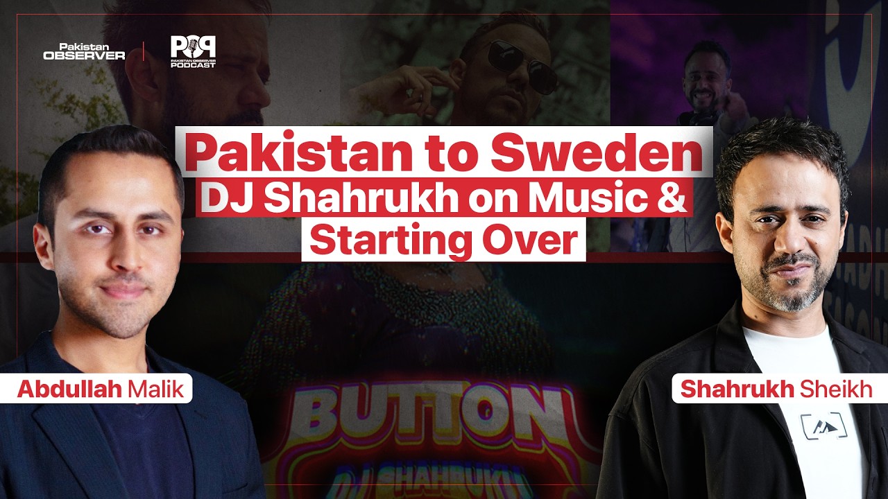 Why DJ Shah Rukh Left Pakistan | From DJ Life to Sweden | POP #43