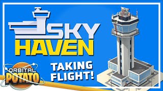 Строим АЭРОПОРТ! - Sky Haven - Игра Tycoon Management Building - Эпизод № 1