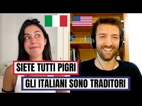 COSA PENSANO GLI AMERICANI DEGLI ITALIANI
