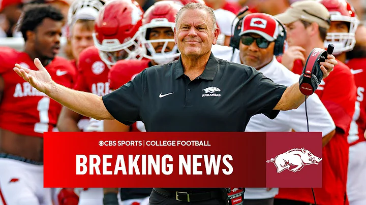 BREAKING NEWS: Arkansas Fires Head Coach Sam Pittman
