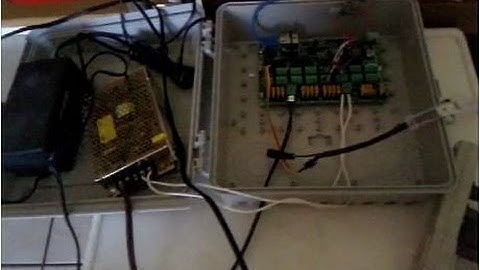 E682 setup and pixel test