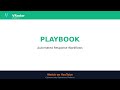 VRadar — Playbook — Automated Response Workflows