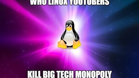 DistroTube  is wrong about few things