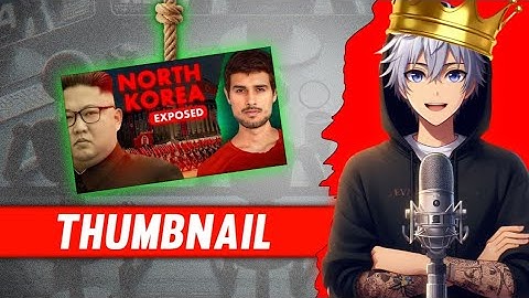 How to make Thumbnails like Dhruv Rathee in Mobile | how to make thumbnails for youtube videos