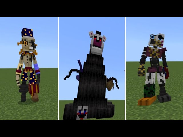 FNAF Security Breach Ruin Addon (1.20, 1.19) - MCPE/Bedrock Mod 