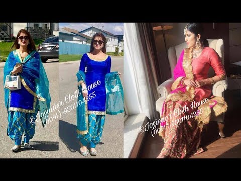 Top 10 Designer Suits | Punjabi Suits | Joginder Cloth House