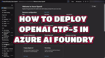 How to add OpenAI GTP-5 in Azure AI Foundry | Step By Step Guide