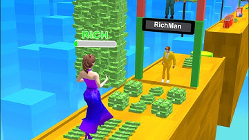 Money Run 3D 👸🤑👗 BIG UPDATE!! All Levels Gameplay Android,ios