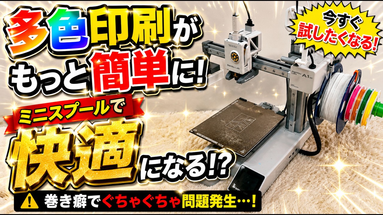 Multicolor printing made easier!? We achieved this much even