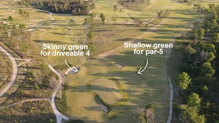 Playing Forest Dunes and its reversible golf course, The Loop