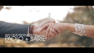 Paolo + Sarie: Same Day Edit Video