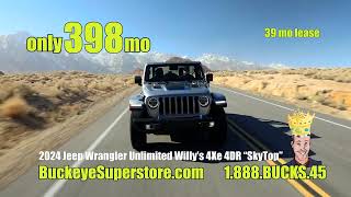 Buckeye Chrysler Dodge Jeep RAM Fiat Superstore, Your Choice Lease @ Only $298 mo!