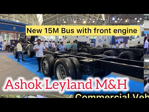 Ashok Leyland Garuda 15 Meter Multi Axcel Front Engine | Marathi Commercial Vehicle