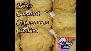 Keto Coconut Macaroon Cookies