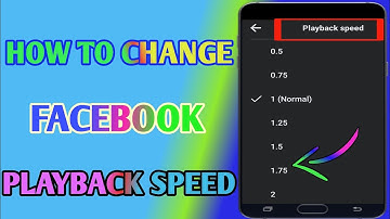 How To Change Playback Speed On Facebook // Facebook Change Video Playback Speed Setting