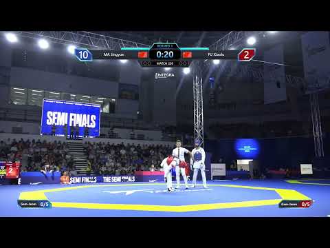 220 Semifinals F 49kg CHN MA Jingyue CHN FU Xiaolu PGM