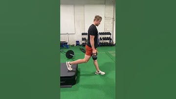 Kettle bell rear foot elevated split squat (RFESS)