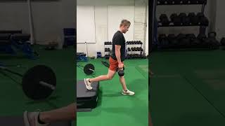 Kettle bell rear foot elevated split squat (RFESS)