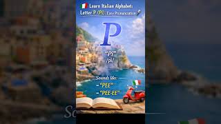 How to Pronounce P in Italian 🇮🇹 (Easy Lesson) #Shorts