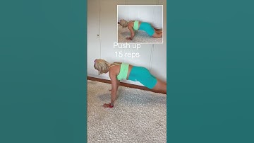 Thumbnail of Hiit hjemmetræning uden udstyr. Lav 3-4 runder. God træning //Syberg #hjemmetræning #hometraining